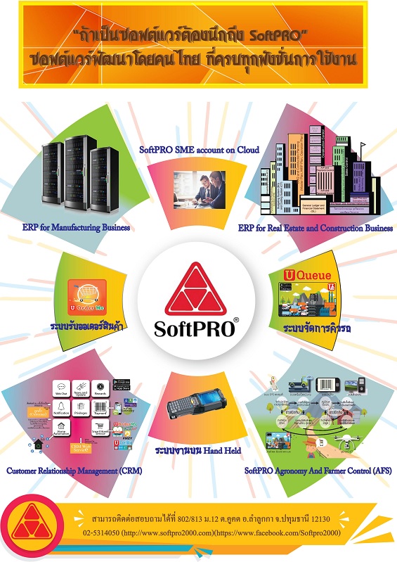 ถ้าเป็นซอฟต์แวร์ต้องนึกถึง SoftPRO" ซอฟต์แวร์พัฒนาโดยคนไทย 